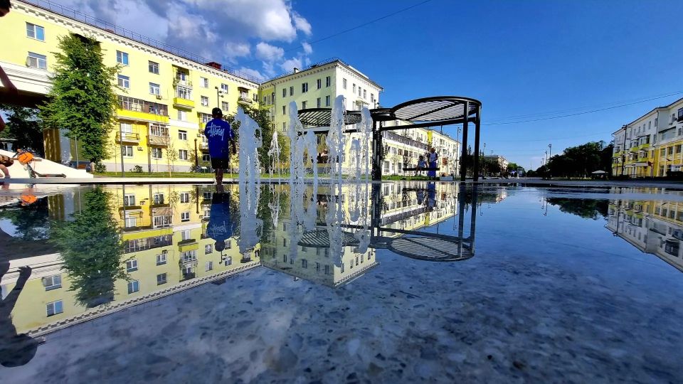 Не просто фонтан, а символ: в Ступино открыли «спутник», который можно потрогать Не просто фонтан, а символ: в Ступино открыли «спутник», который можно потрогать