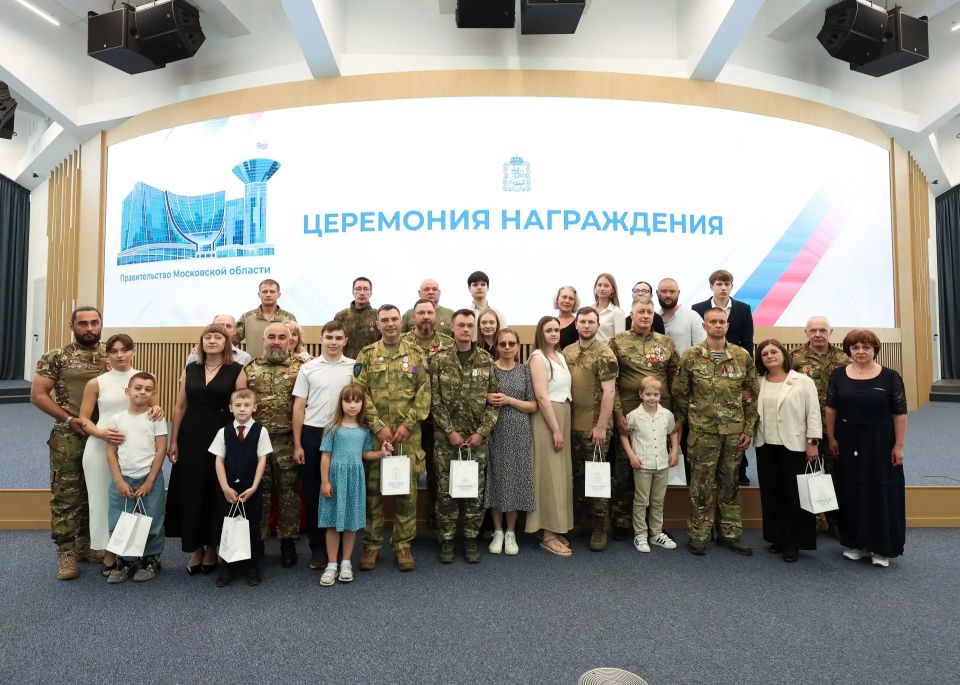 Доброволец из Балашихи удостоен медали «За отвагу» Доброволец из Балашихи удостоен медали «За отвагу»