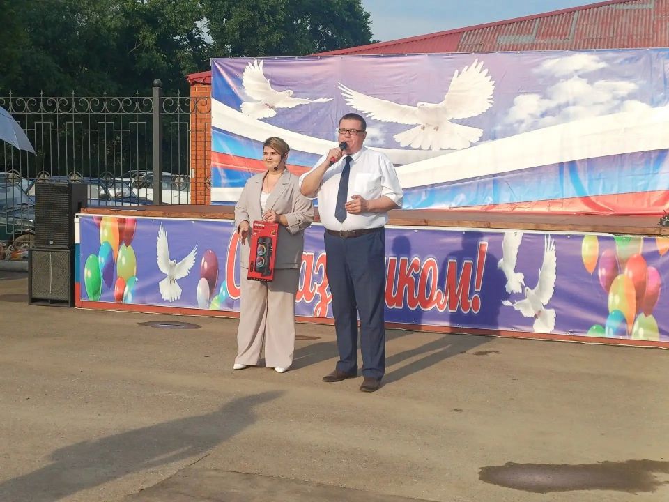 В селе Семёновское торжественно отметили День села и День России В селе Семёновское торжественно отметили День села и День России