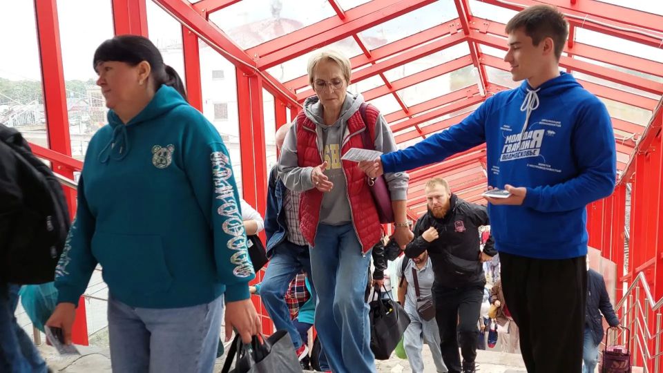 На железнодорожной станции «Серпухов» прошла акция «Сохрани себе жизнь»