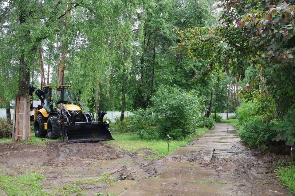 В Протвино началось благоустройство сквера «Мирабель»