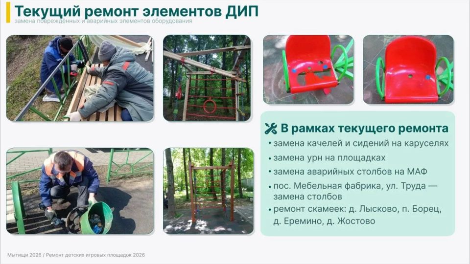 Юлия Купецкая: Модернизация и ремонт детских игровых площадок – ключевая тема оперативного совещания Юлия Купецкая: Модернизация и ремонт детских игровых площадок – ключевая тема оперативного совещания