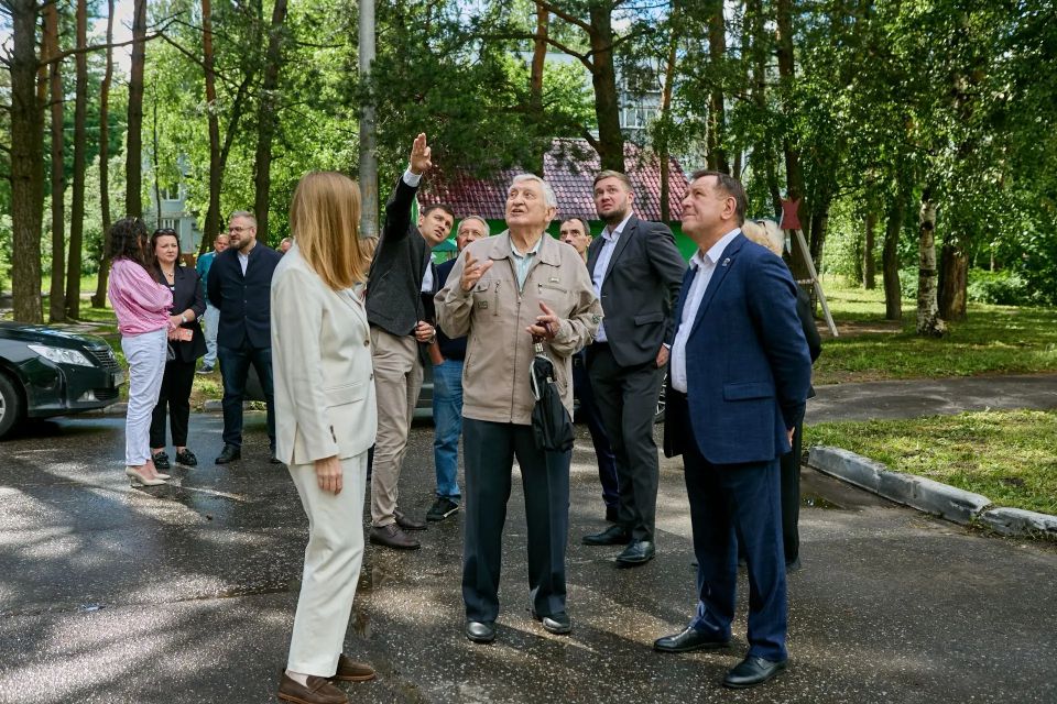 Капитальный ремонт фасада дома №11 на улице Гагарина завершился в Балашихе Капитальный ремонт фасада дома №11 на улице Гагарина завершился в Балашихе