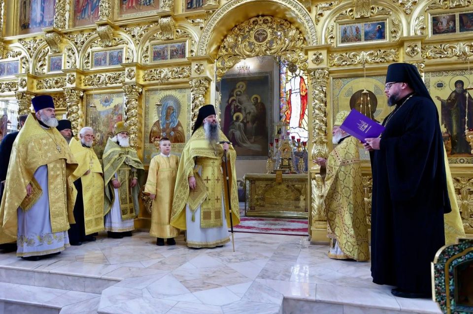 Михаил Собакин: Сегодня свой юбилей отмечает благочинный Чеховского церковного округа и монастырей Подольской епархии, настоятель монастыря Вознесенская Давидова пустынь, Почетный житель городского округа Чехов игумен Сергий... Михаил Собакин: Сегодня свой юбилей отмечает благочинный Чеховского церковного округа и монастырей Подольской епархии, настоятель монастыря Вознесенская Давидова пустынь, Почетный житель городского округа Чехов игумен Сергий...