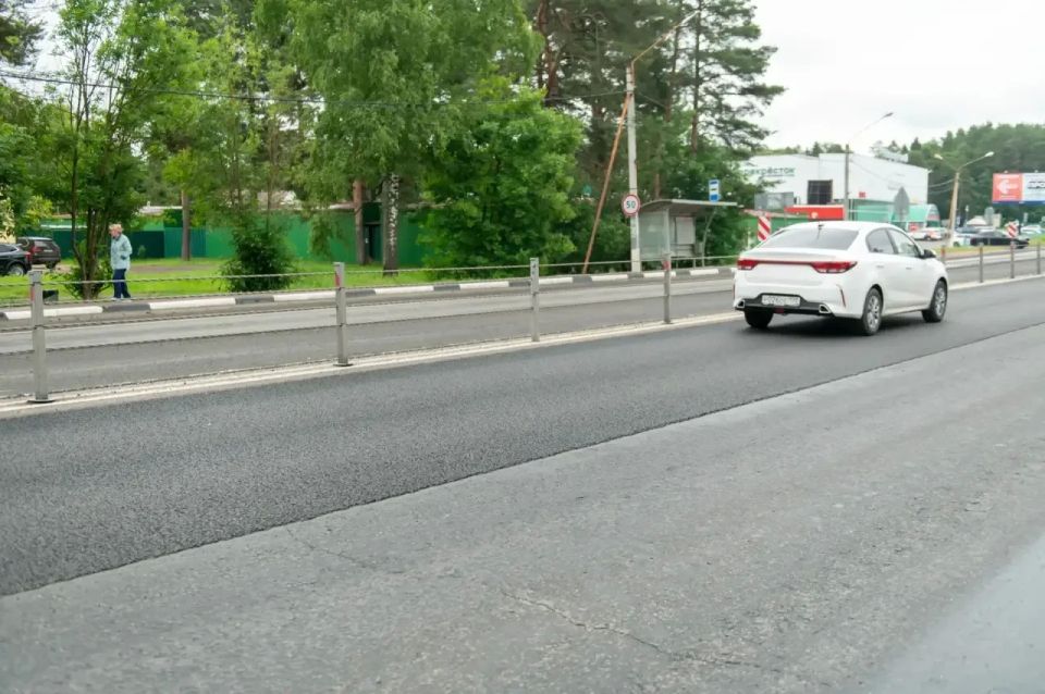 Татьяна Витушева: Следующей точкой рабочего выезда на территорию Снегирей стал осмотр участка Волоколамского шоссе Татьяна Витушева: Следующей точкой рабочего выезда на территорию Снегирей стал осмотр участка Волоколамского шоссе