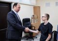 Сергей Мужальских: Сегодня поздравил с днём рождения Максима Ланько, сына погибшего участника специальной военной операции, с 16-летием