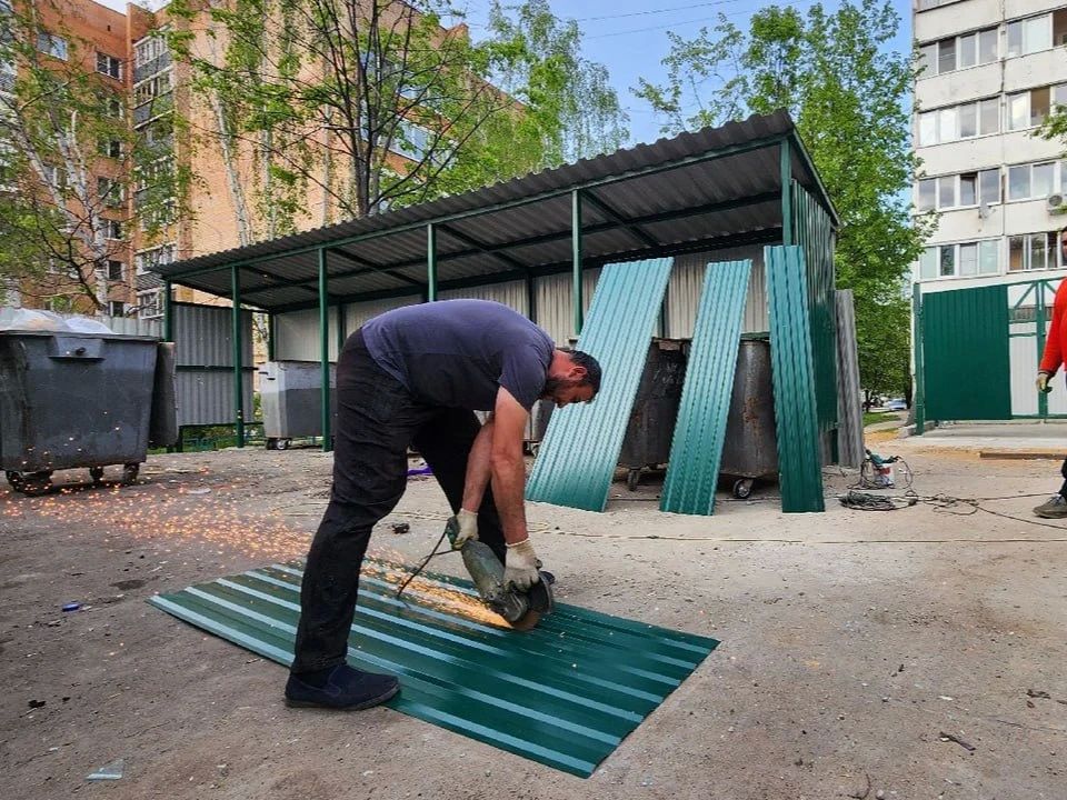 В городском округе Коломна в рамках муниципальной программы «Чистый округ» модернизируют контейнерные площадки
