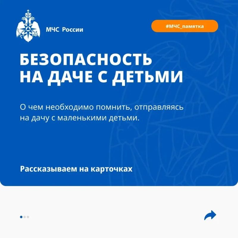 Напоминаем о мерах безопасности и рисках на дачном участке с детьми