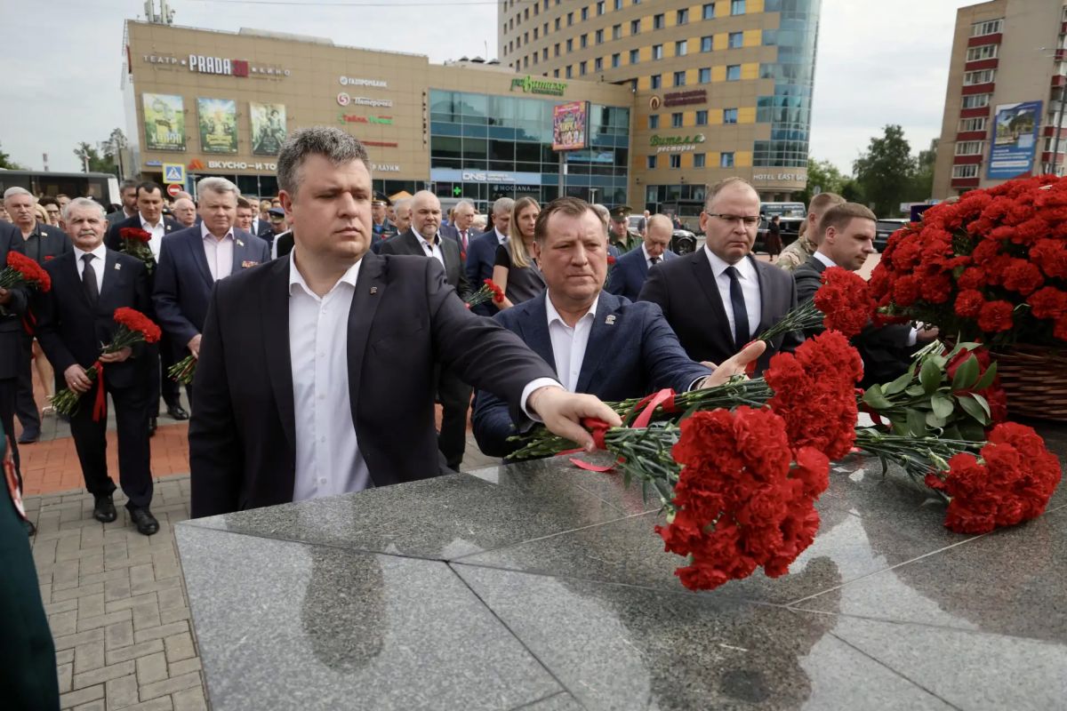 Память павших в годы Великой Отечественной войны почтили в Балашихе Память павших в годы Великой Отечественной войны почтили в Балашихе