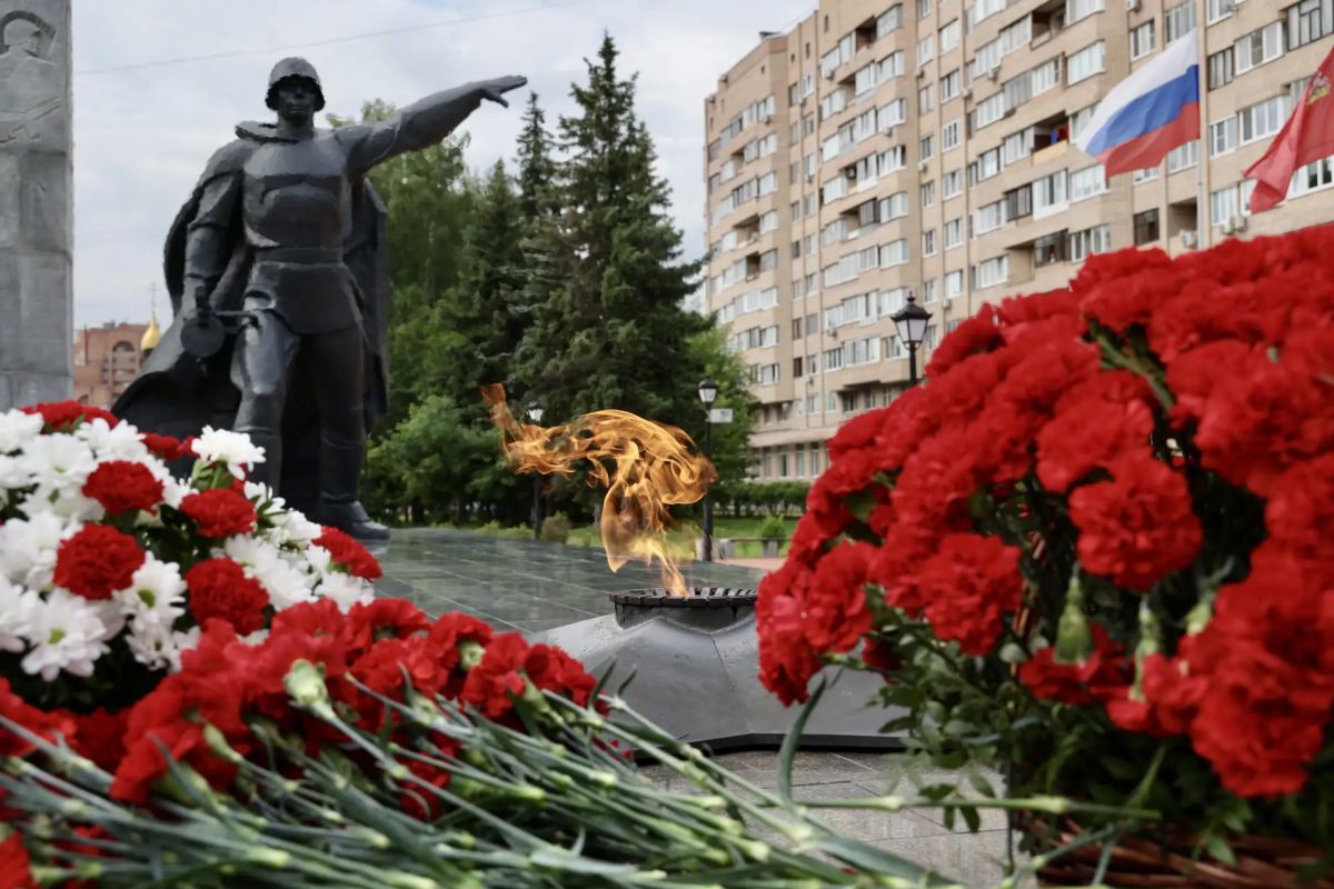 Память павших в годы Великой Отечественной войны почтили в Балашихе Память павших в годы Великой Отечественной войны почтили в Балашихе