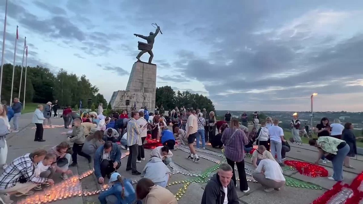 В канун Дня памяти и скорби, мы собрались на Перемиловской высоте