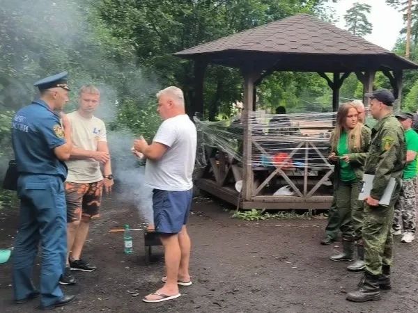 В Мытищинском лесопарке прошел профилактический рейд