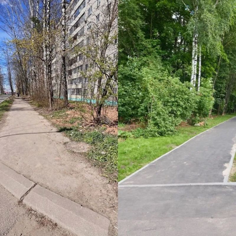 БЫЛО/СТАЛО: благоустройство пешеходных коммуникаций в Солнечногорске продолжается! БЫЛО/СТАЛО: благоустройство пешеходных коммуникаций в Солнечногорске продолжается!