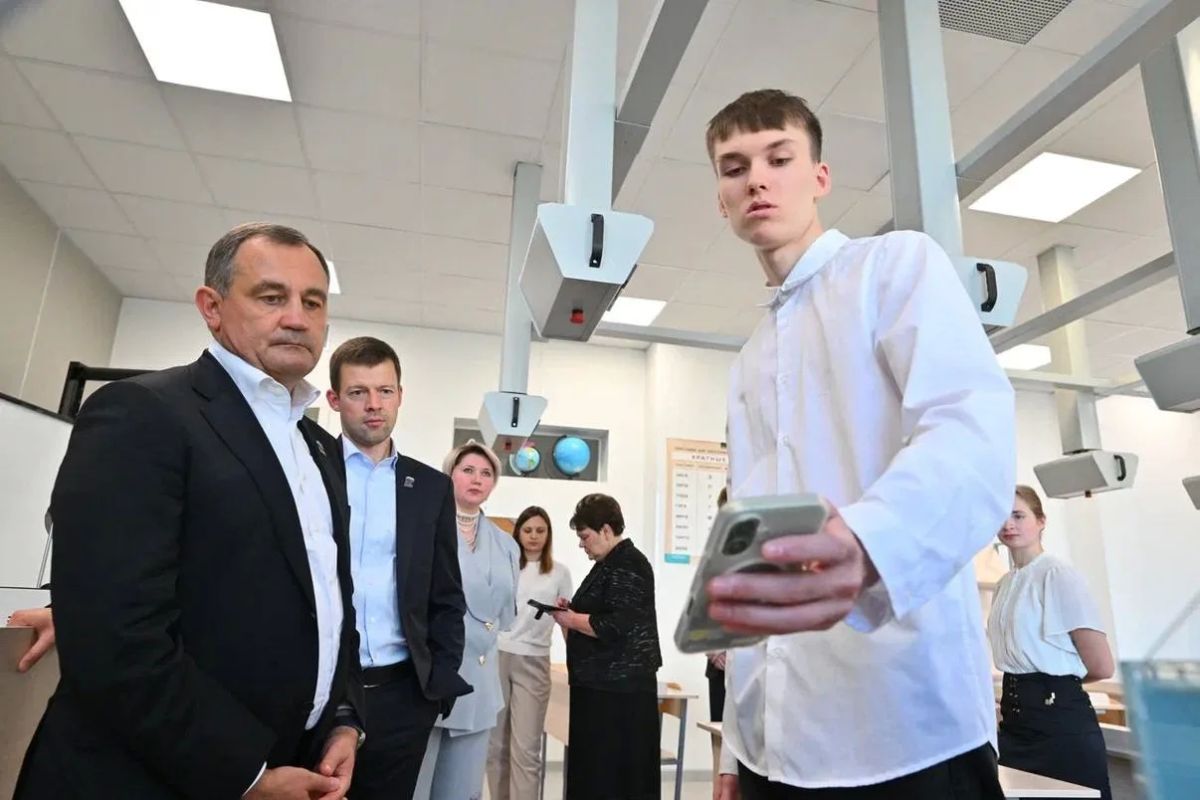 Современные мастерские, лаборатории и спортзал: экскурсия по новому корпусу школы №5 в Балашихе Современные мастерские, лаборатории и спортзал: экскурсия по новому корпусу школы №5 в Балашихе