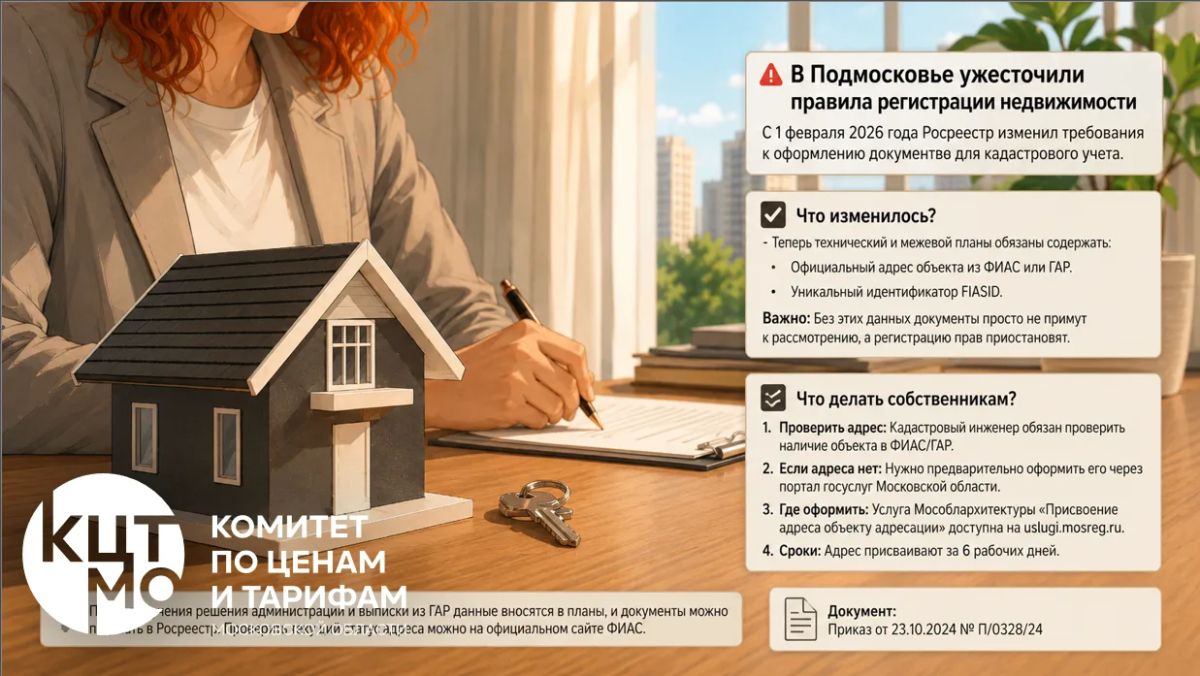 В Подмосковье ужесточили правила регистрации недвижимости