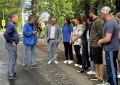 В Воскресенске на улице Быковского прошел совместный осмотр ремонта автомобильной дороги с участием депутатов, подрядчика и жителей