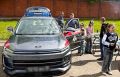 Росгвардейцы организовали выставку спецсредств и вооружения на ярмарке вакансий в Подмосковье