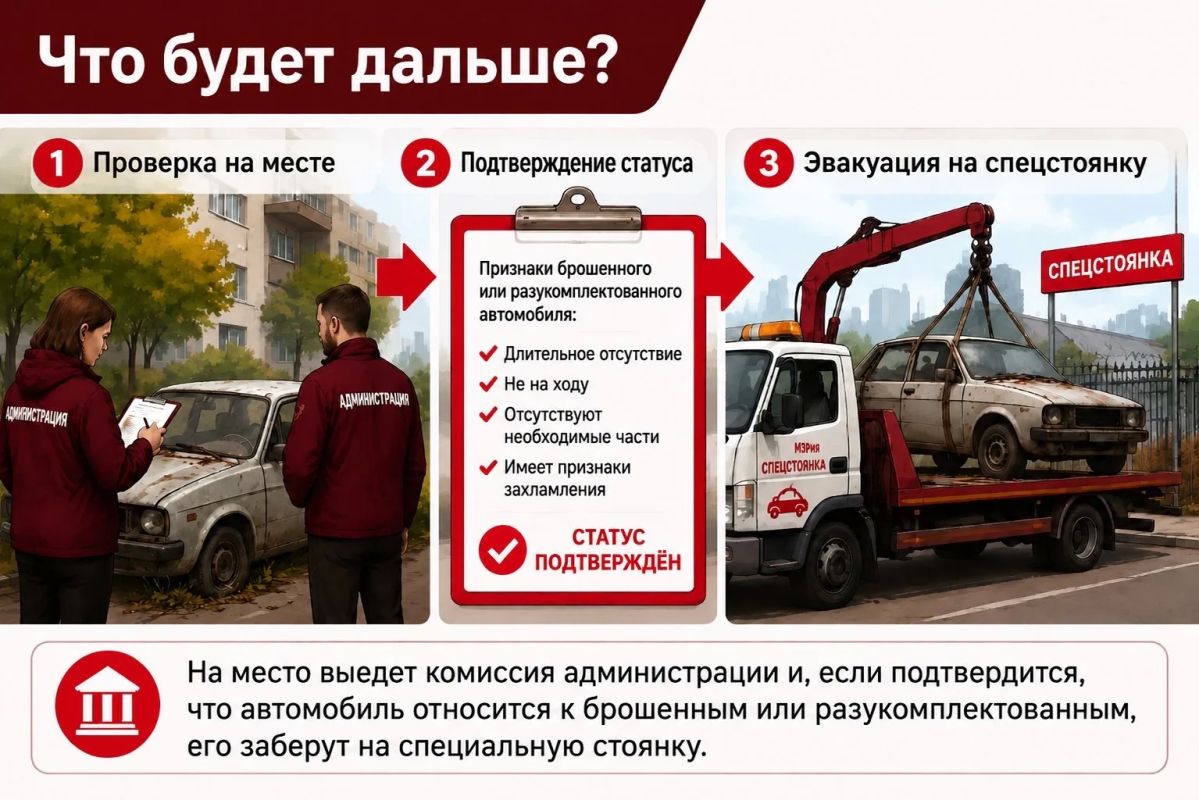 Что делать, если обнаружили брошенный автомобиль? Что делать, если обнаружили брошенный автомобиль?