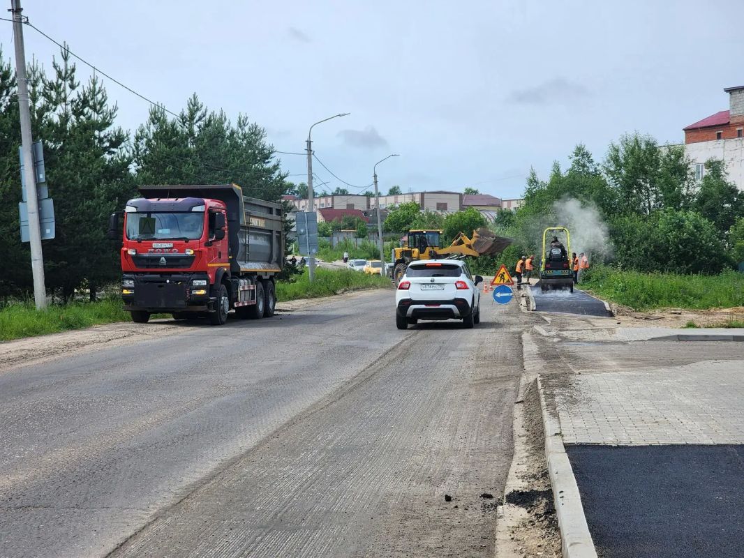 В Сергиевом Посаде близится к завершению комплексный ремонт улицы Пограничная В Сергиевом Посаде близится к завершению комплексный ремонт улицы Пограничная