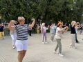 В парке Пушкино проходят танцевальные фитнес-тренировки