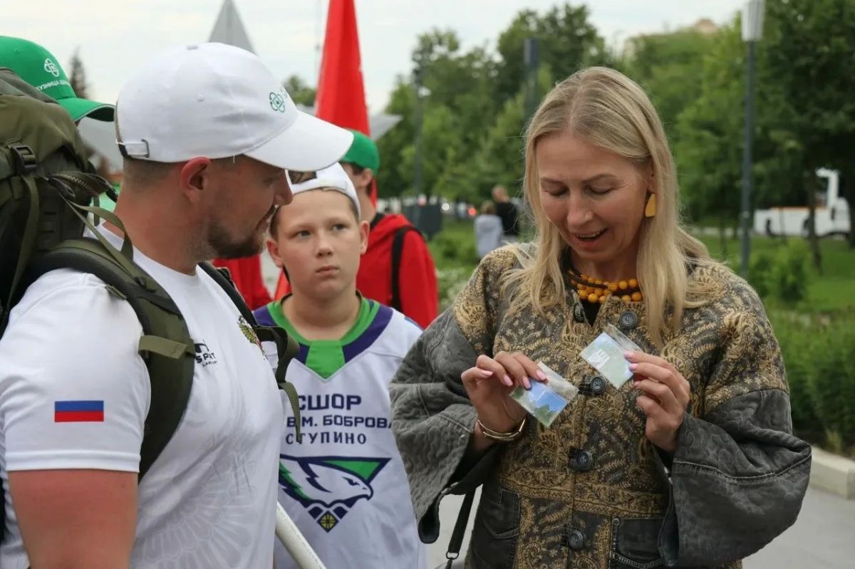 В Ступино прошёл этап всероссийской эстафеты «Марш к Победе» В Ступино прошёл этап всероссийской эстафеты «Марш к Победе»
