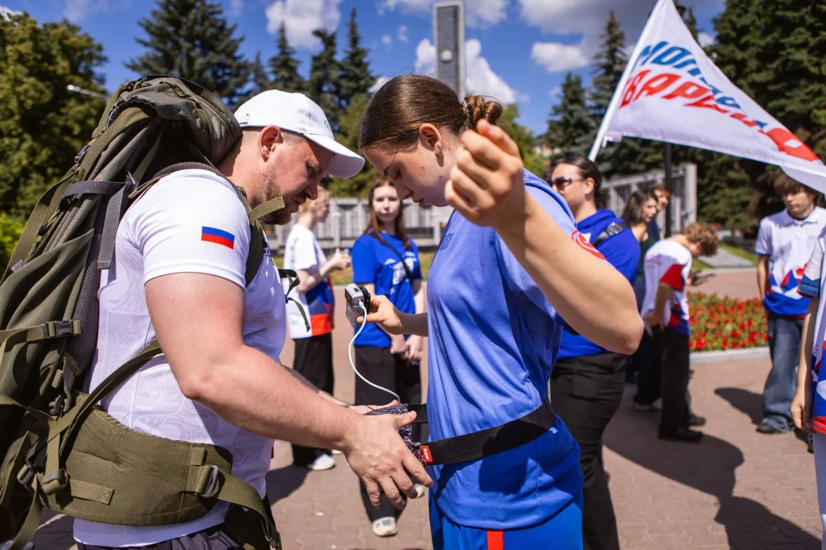 «Марш к Победе!» пришел в Домодедово «Марш к Победе!» пришел в Домодедово