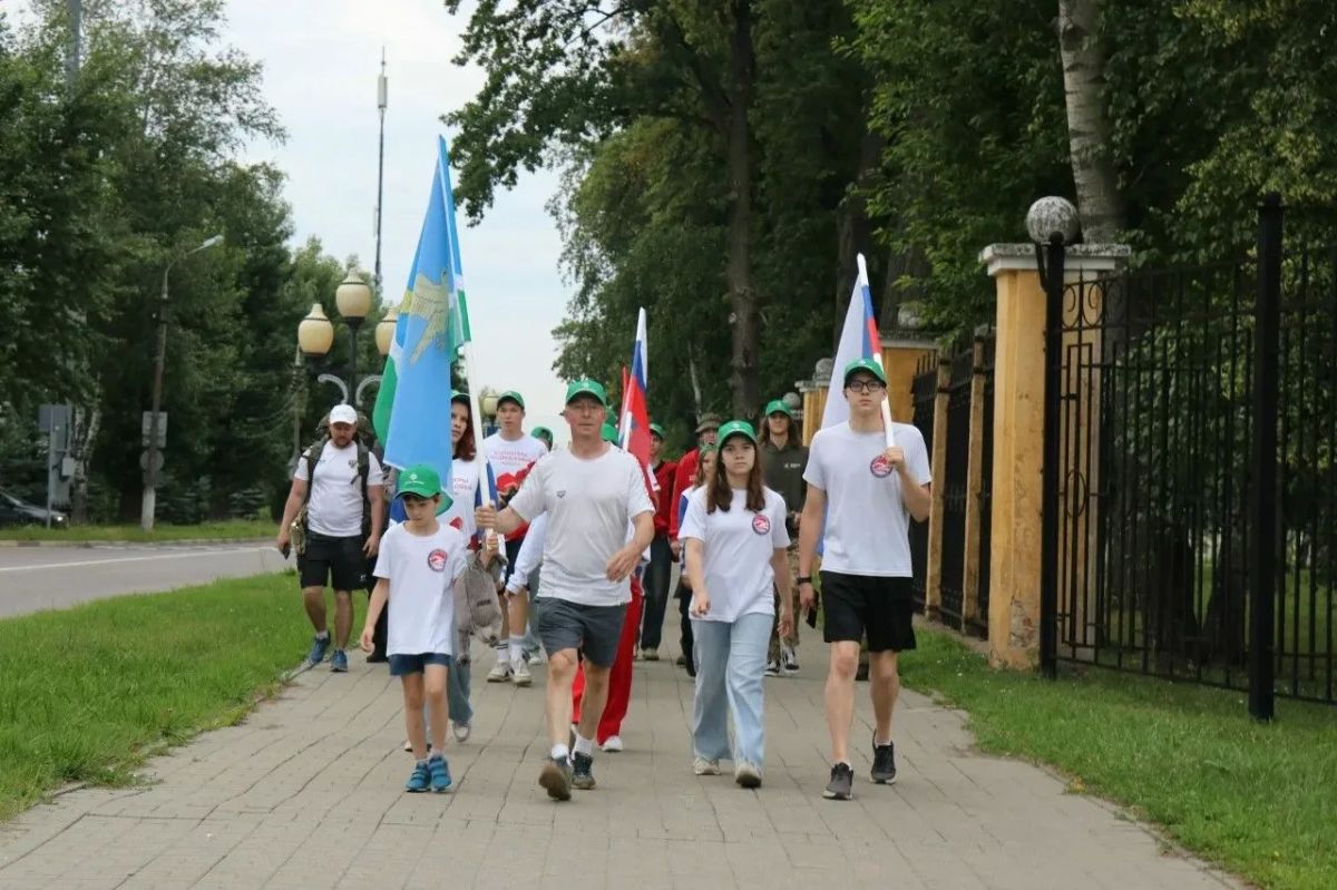 В Ступино прошёл этап всероссийской эстафеты «Марш к Победе» В Ступино прошёл этап всероссийской эстафеты «Марш к Победе»