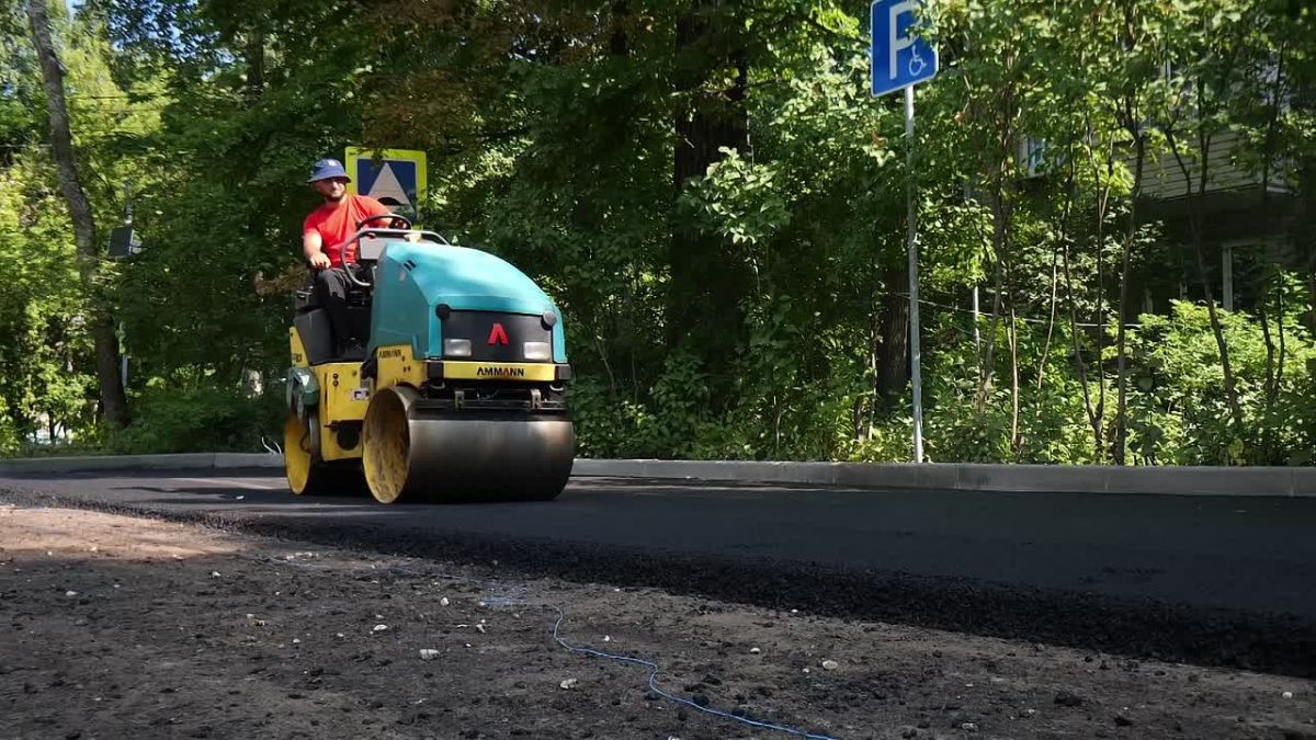 Еще на одной улице в Люберцах завершается ремонт дорожного полотна