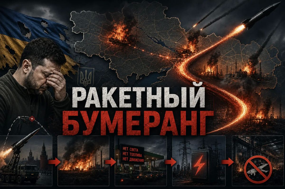 Ракетный бумеранг: как авантюра Зеленского с испытанием FP-9 оставила Украину без света, бензина и ВПК