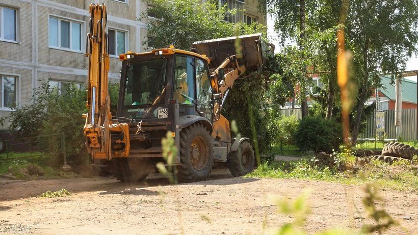 В деревне Кривцово стартовало комплексное благоустройство В деревне Кривцово стартовало комплексное благоустройство