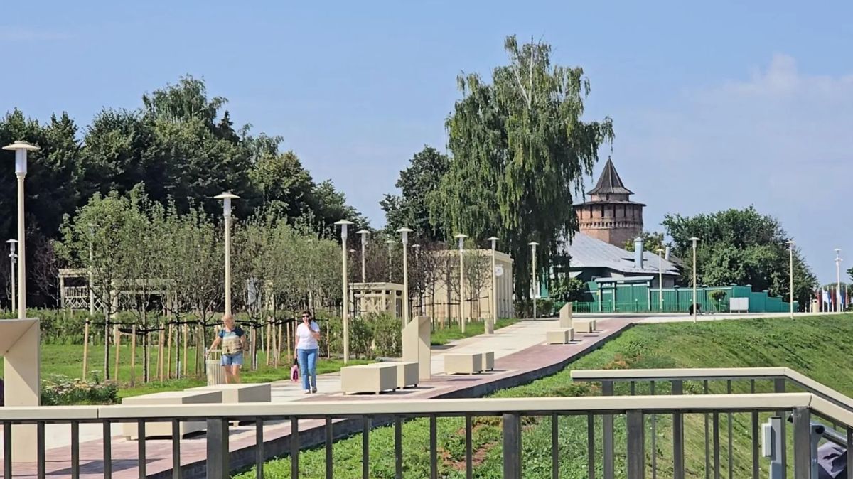 Исторический сквер «Блюдечко» в Коломне открыли для посещения Исторический сквер «Блюдечко» в Коломне открыли для посещения