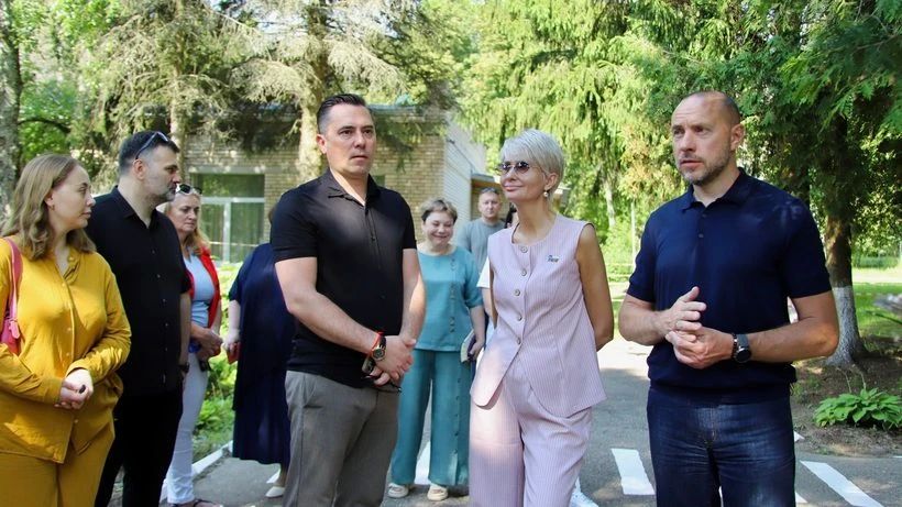В детском саду посёлка санатория МО ремонтируют кровлю В детском саду посёлка санатория МО ремонтируют кровлю