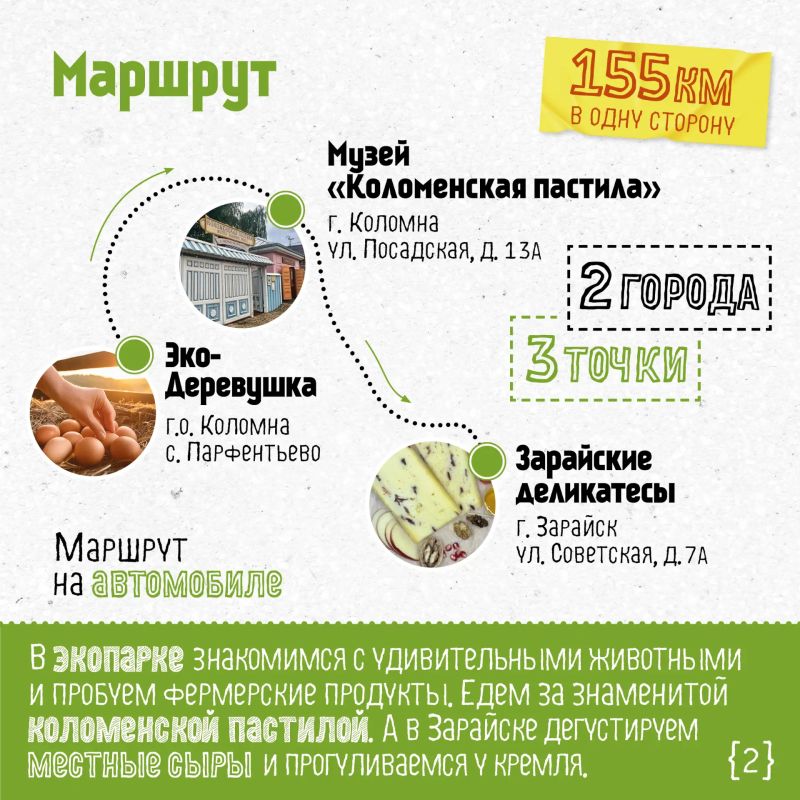 Выходные в Подмосковье со вкусом Выходные в Подмосковье со вкусом