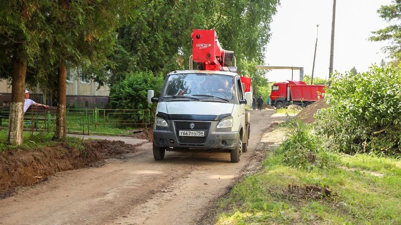 В деревне Кривцово стартовало комплексное благоустройство В деревне Кривцово стартовало комплексное благоустройство
