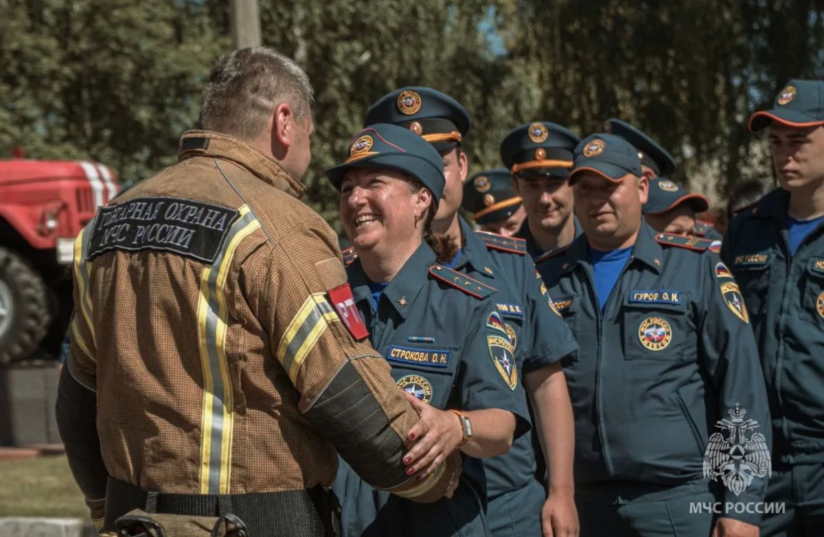 Торжественные проводы на пенсию начальника 19 ПСО Михаила Кожина Торжественные проводы на пенсию начальника 19 ПСО Михаила Кожина