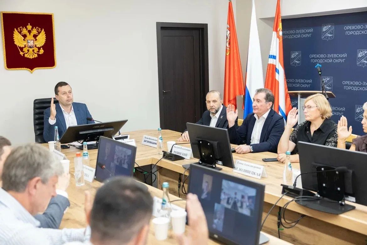 Руслан Заголовацкий: В ходе заседания Совета депутатов отчитался перед депутатами Орехово-Зуевского городского округа о результатах деятельности за прошедший год