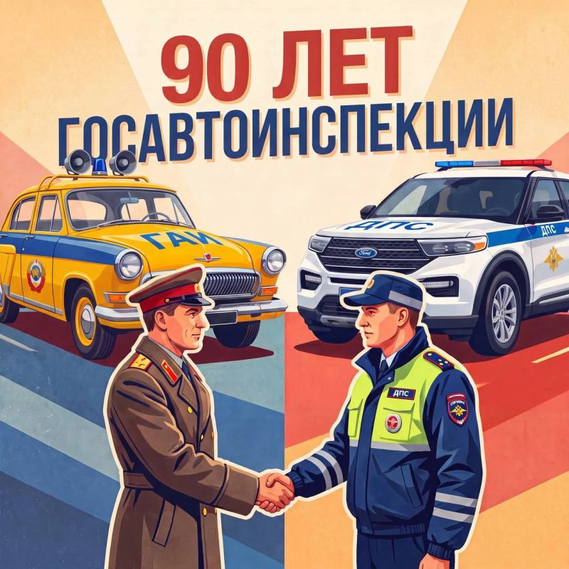 Госавтоинспекции — 90 лет!
