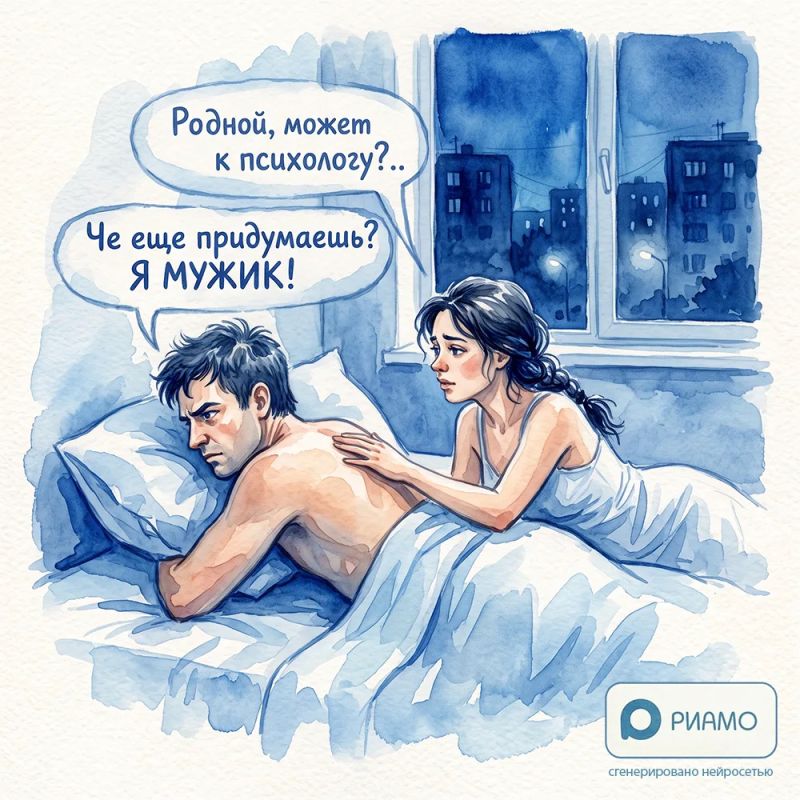 Эксперт объяснил, почему мужчины реже обращаются за психологической помощью