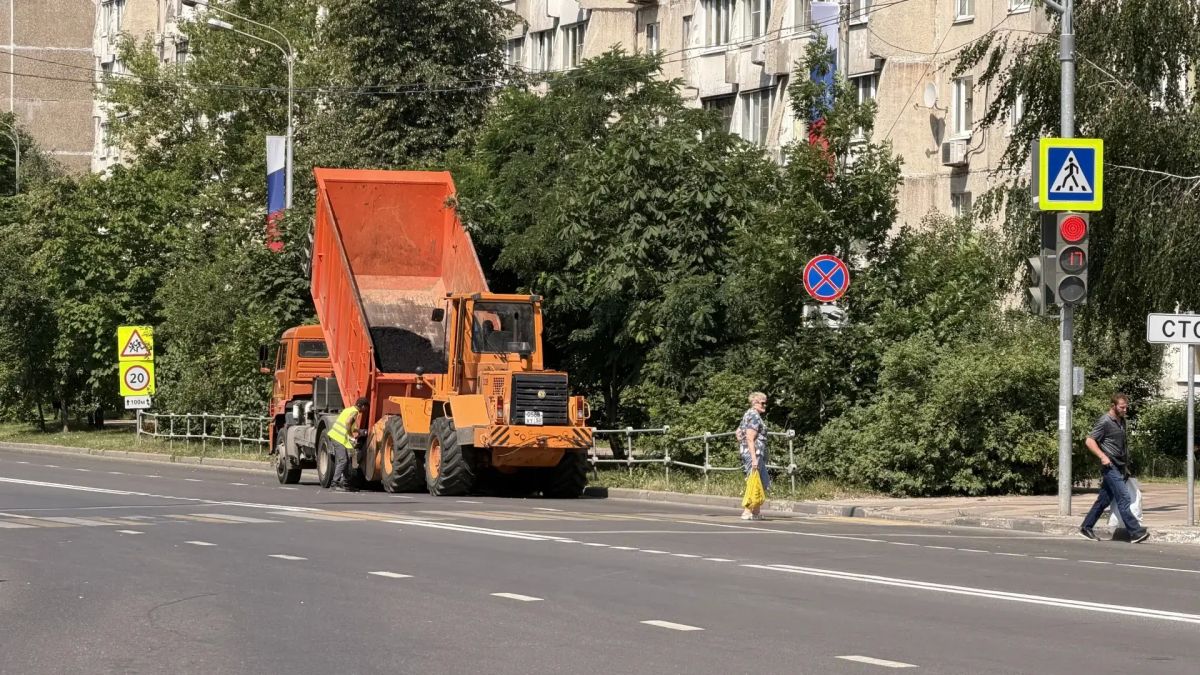 Более 350 ям устранили рабочие во дворах Дзержинского городского округа Люберцы