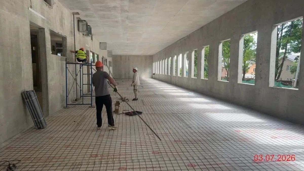 Завершаются монолитные работы по возведению нового корпуса «Новопетровской школы» в подмосковной Истре Завершаются монолитные работы по возведению нового корпуса «Новопетровской школы» в подмосковной Истре