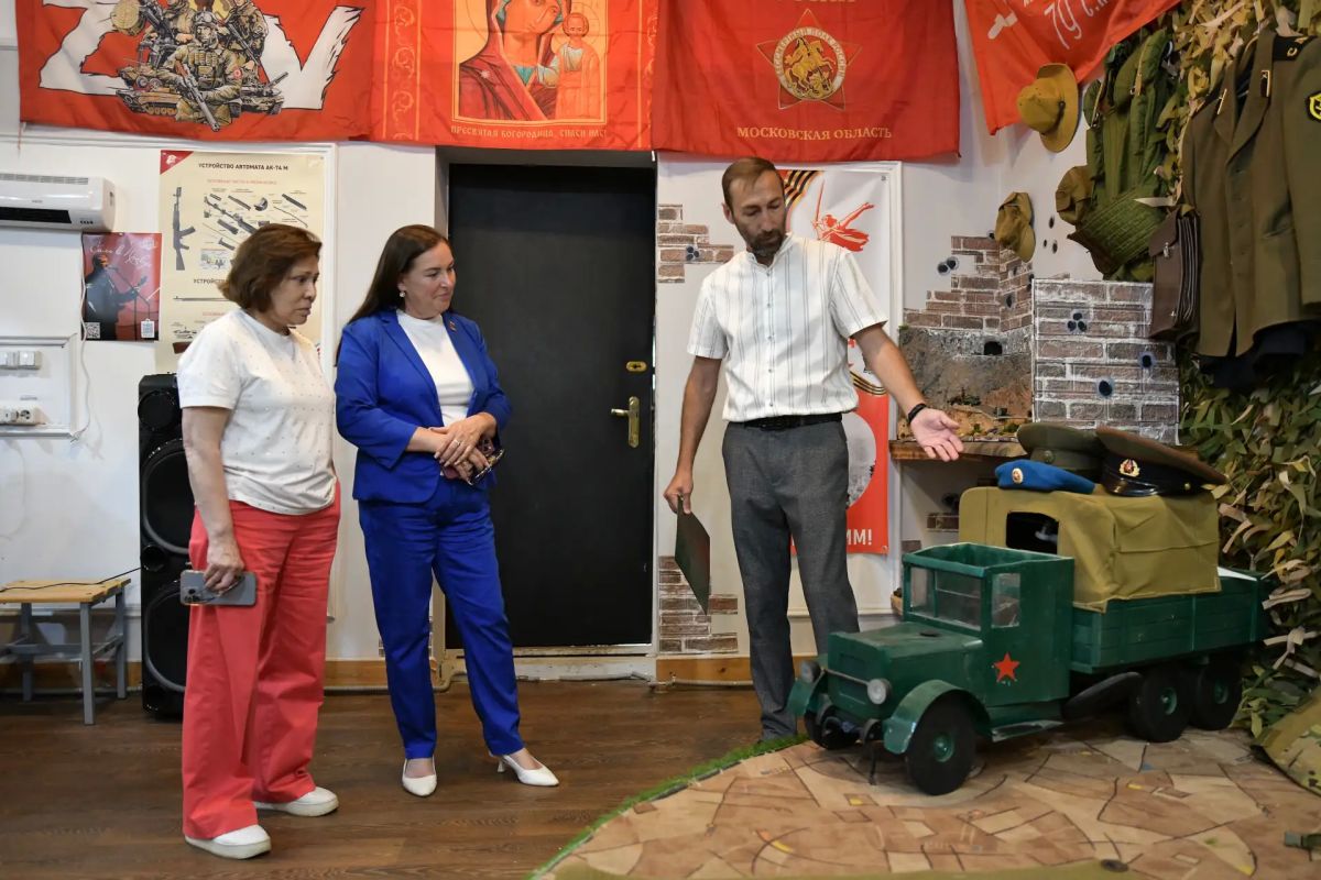 Ирина Роднина проверила доступную среду и посетила Дом ветеранов СВО в Дмитрове