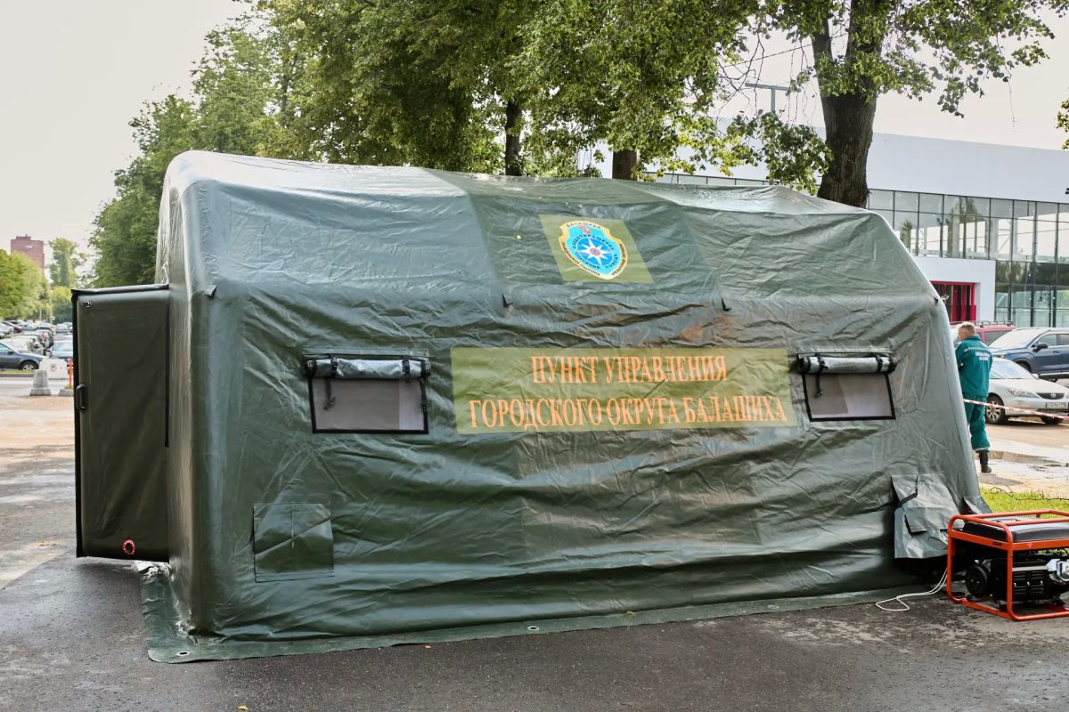 Масштабные учения по ликвидации последствий ЧС прошли в Балашихе