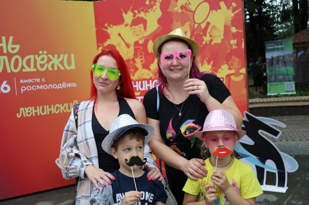 В Центральном парке города Видное Ленинского городского округа состоялось одно из самых ярких событий этого лета — День молодёжи — 2026