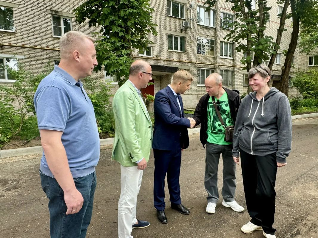 В Сергиево-Посадском округе активно продвигаются работы по благоустройству В Сергиево-Посадском округе активно продвигаются работы по благоустройству