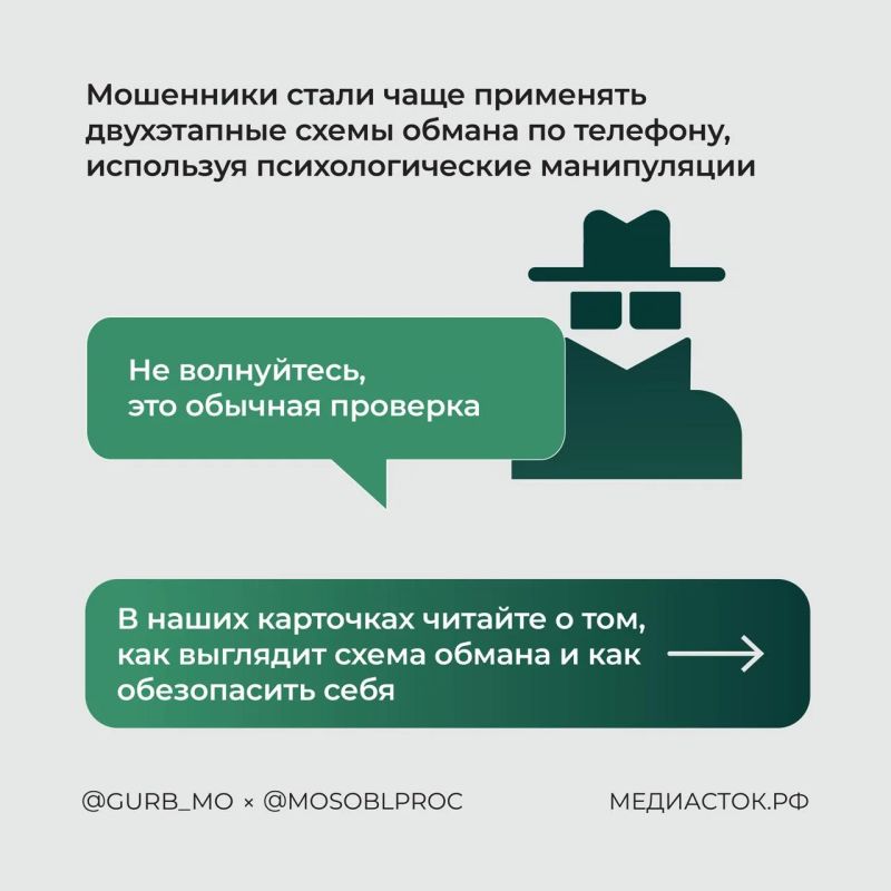 Двухэтапные схемы телефонного обмана Двухэтапные схемы телефонного обмана