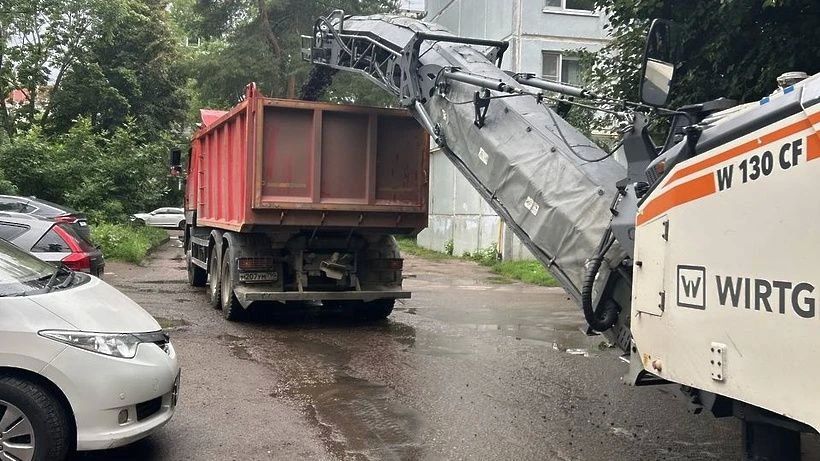 В Андреевке, Алабушево и Голубом идёт ремонт дорог В Андреевке, Алабушево и Голубом идёт ремонт дорог