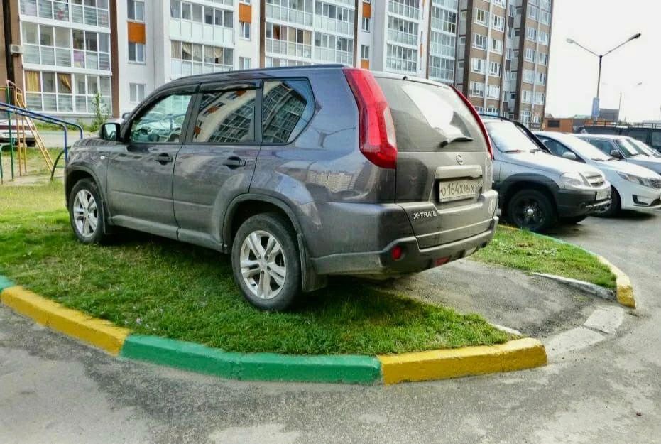 Штрафов на 1,5 млн рублей за парковку на газонах назначили жителям Подмосковья за последнюю неделю