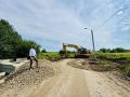 Стартовал ремонт дороги в деревне Душищево