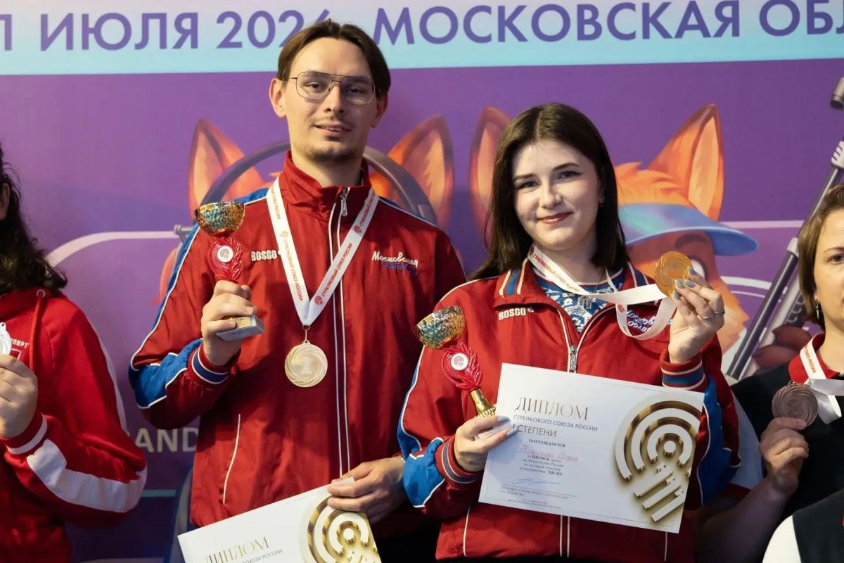 Спортсменка из Химок завоевала две медали на этапе Кубка России по пулевой стрельбе