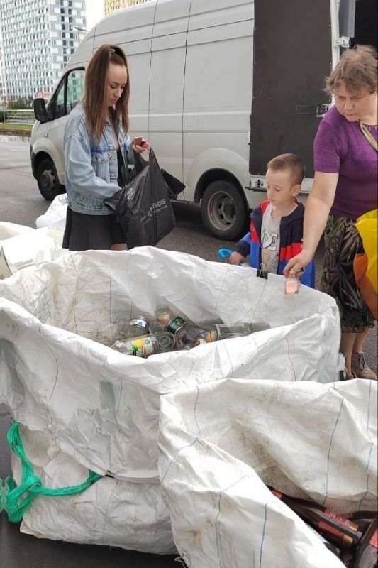 В Мытищах прошла очередная акция по сбору вторсырья В Мытищах прошла очередная акция по сбору вторсырья